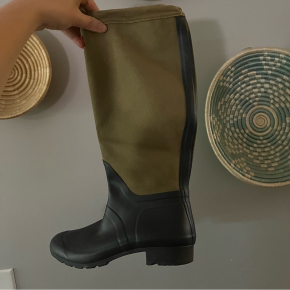 Rare Hunter Canvas rain/duck boots. - Picture 6 of 6